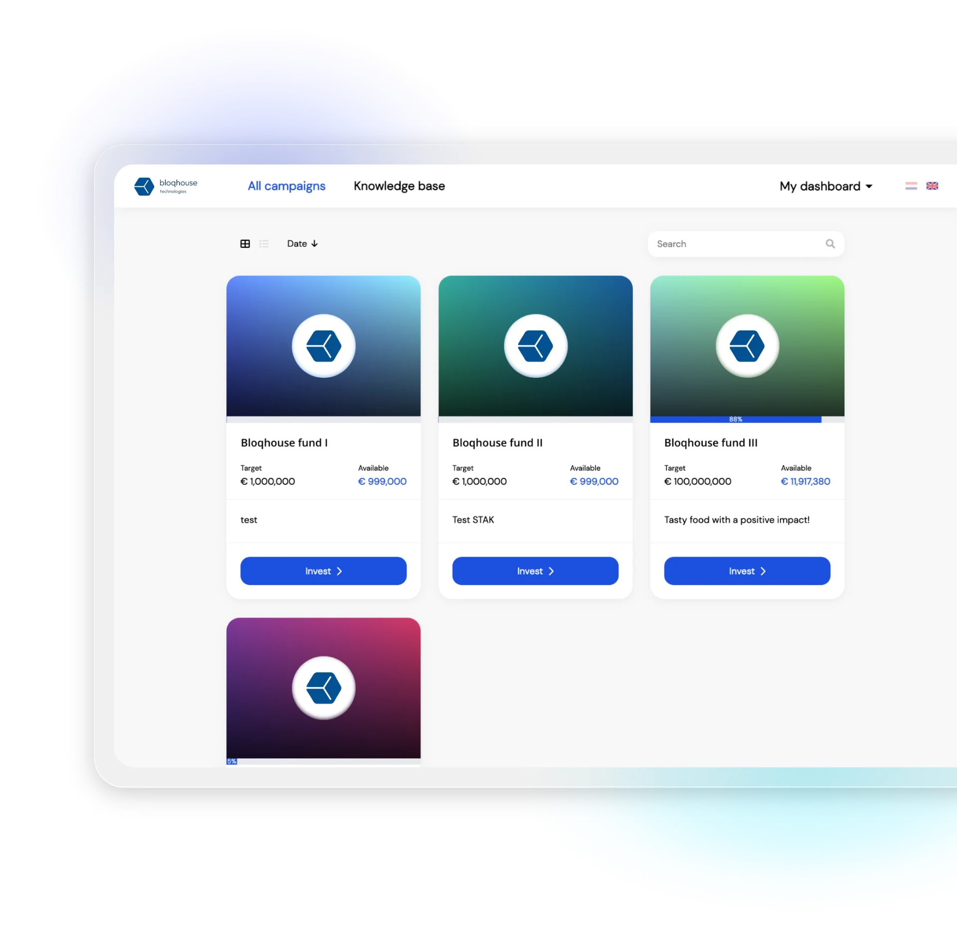 screenshot of Bloqhouse Technologies